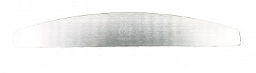Wechselfeilen Board Edelstahl Halbmond