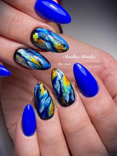 Nailart, Nägel, Kunst, Stein, Effekt